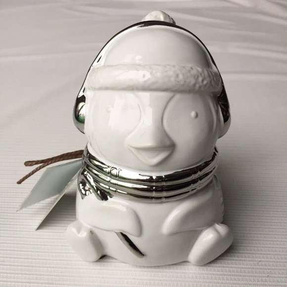 GC Other - GC Naturals Ceramic Winter Penguin Potpourri Fragrance Sachet Holder Christmas